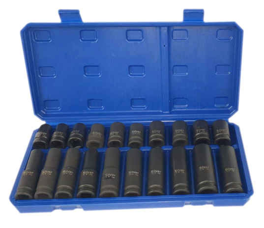 GEKO G10517 Nástrčné kľúče hlavice 1/2" 10 - 19mm