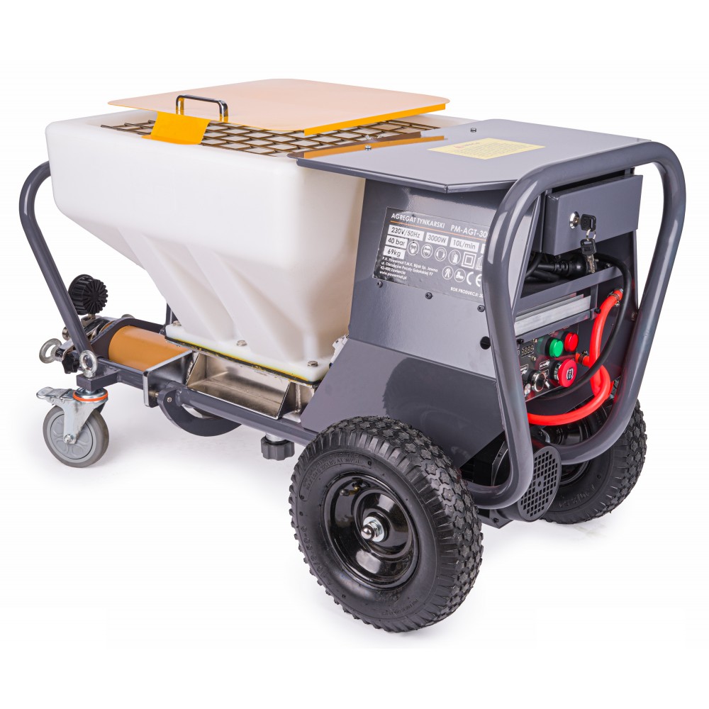 Powermat PM-AGT-3000M Omietací stroj omietačka na omietku 55L 3000W