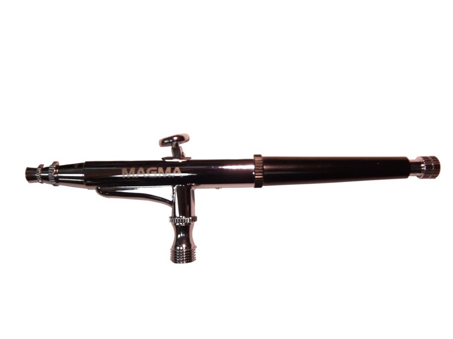 MAGMA TG-134K Airbrush striekacia pištoľ sada na maľovanie nanášanie farby 0,2 0,3 0,5mm + hadica 1,8m