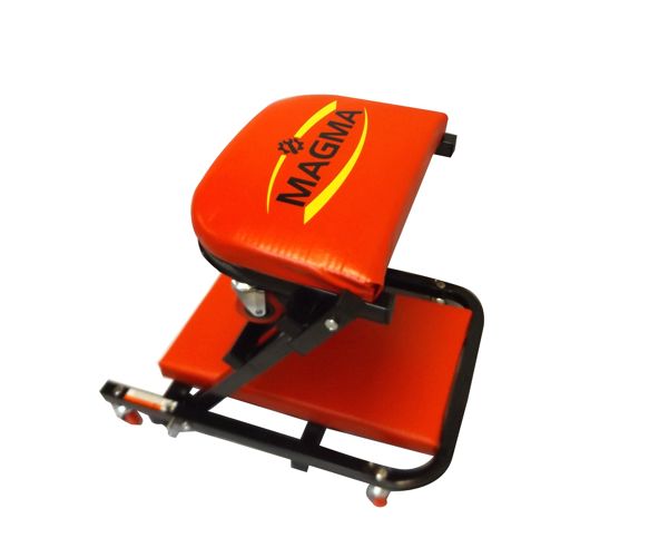 MAGMA 024DA Pracovné lehátko ležadlo pojazdné dielenské sedadlo stolička 2v1 102cm