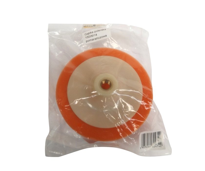 MAGMA Leštiaci kotúč huba penová oranžový M14 150x45