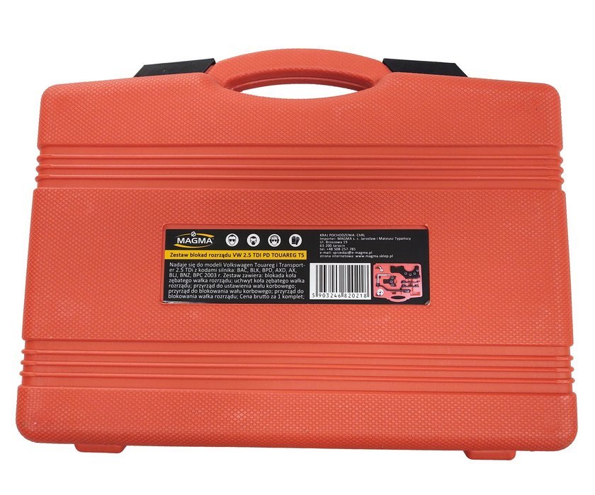Magma LT-A1550 / 1143A Aretácia rozvodov motora aretačná sada náradie VW 2.5 TDI PD TOUAREG T5