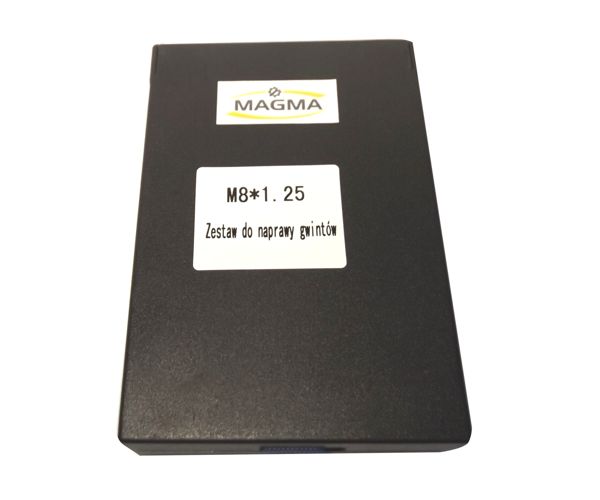 MAGMA M8x1,25 Náradie na opravu poškodených závitov sada M8x1,25
