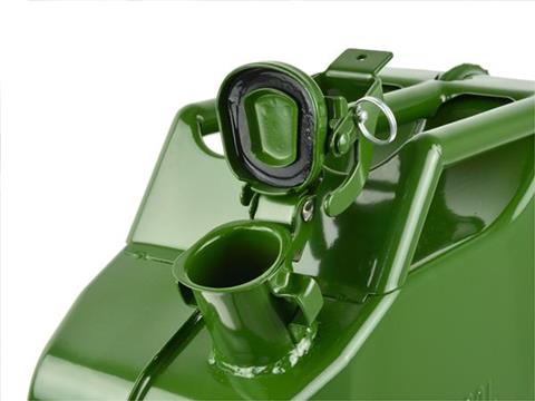 GEKO G03231 Kovový plechový kanister 10L nádoba na pohonné hmoty, palivo