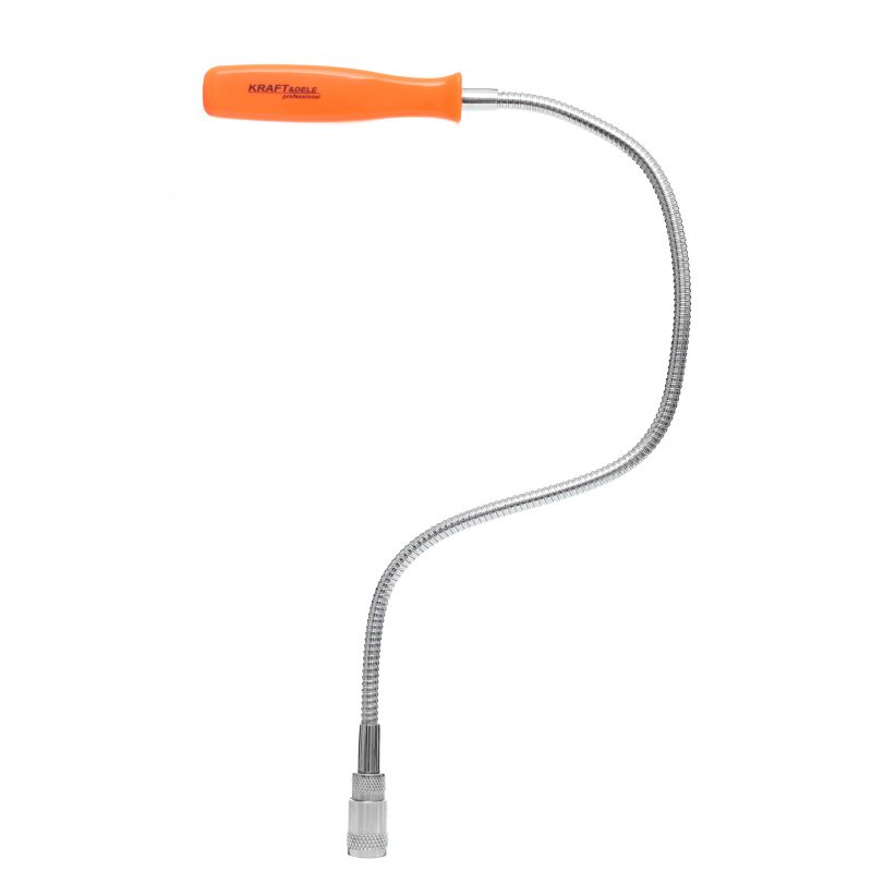 Kraft&Dele KD10190 Chytač skrutiek magnetická ruka ohybná 570mm LED lapač uchopovač