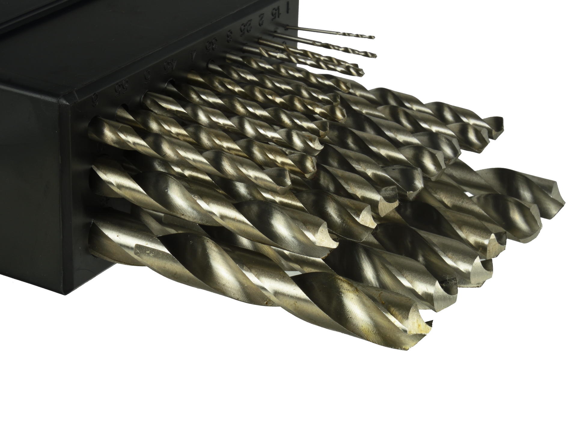 Geko G38215 Vrtáky do kovu sada 25ks 1-13mm vrták strieborný