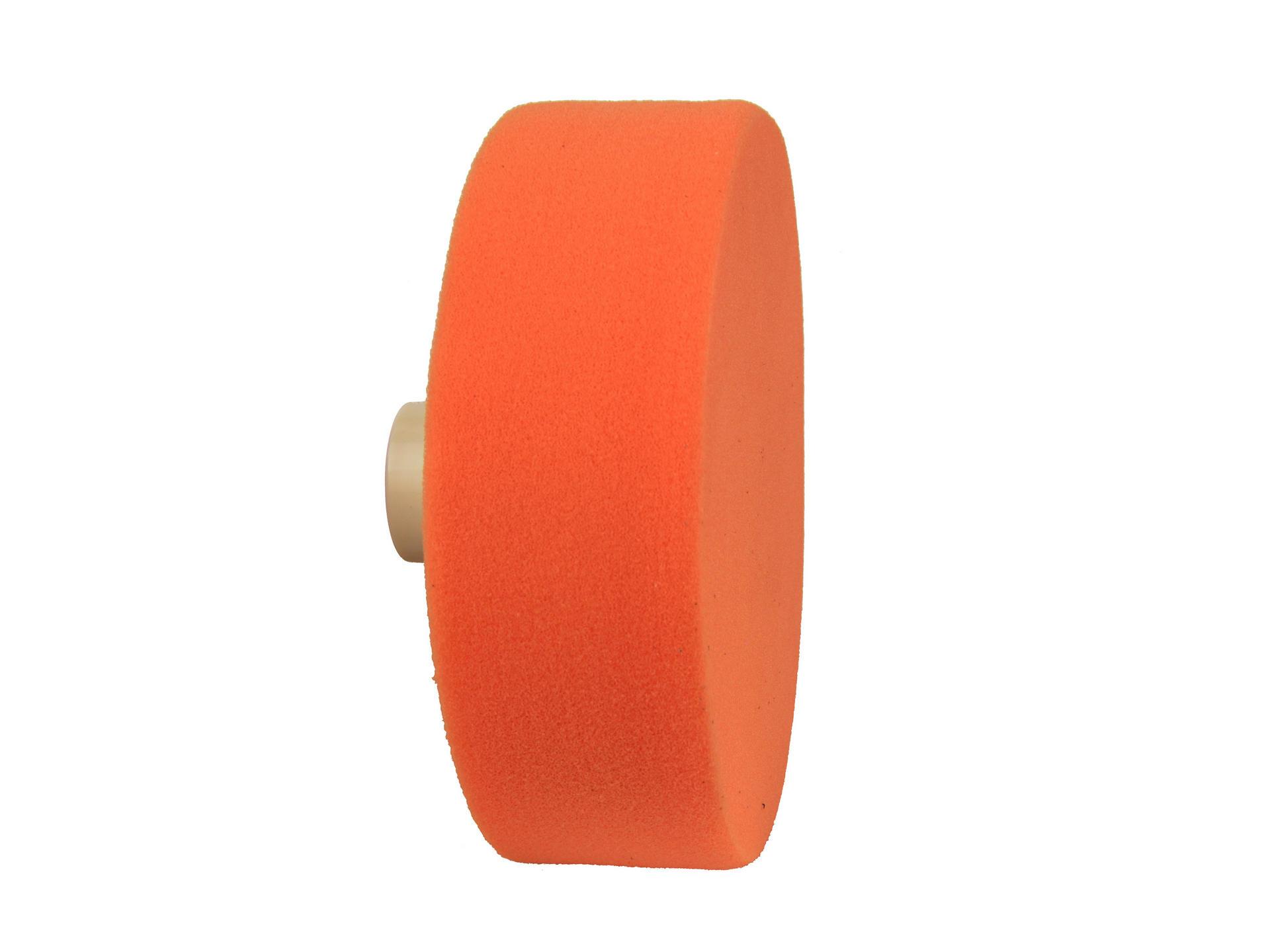 Geko G00326 Leštiaci kotúč špongia penová oranžová M14 150x45mm stredne tvrdá
