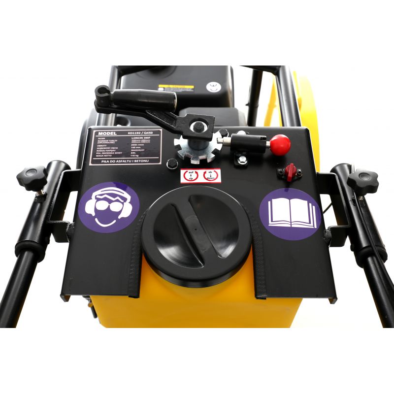 Kraft&Dele KD11920 Benzínová motorová píla na asfalt betón rezačka 2950 ot/min