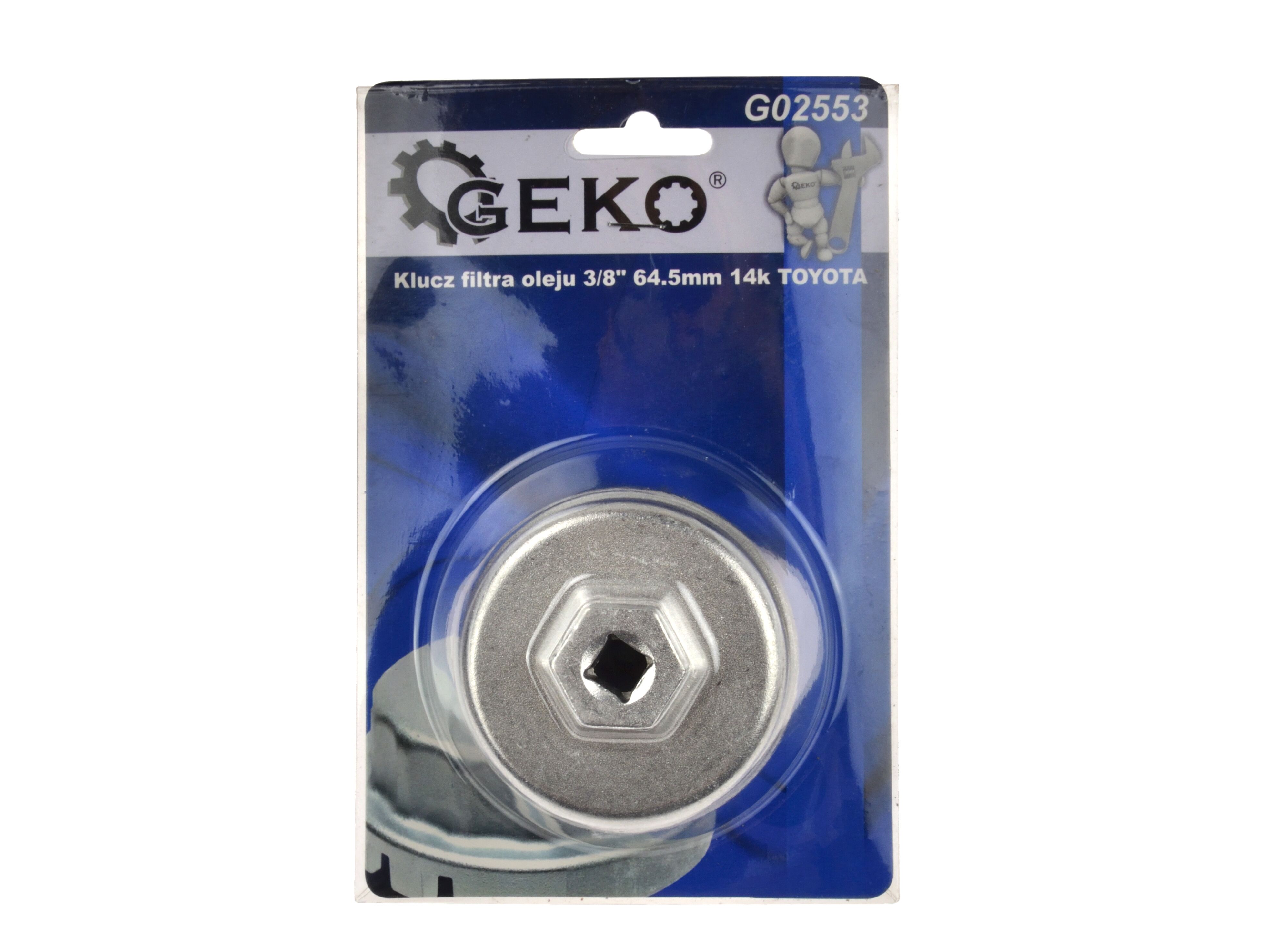GEKO G02553 Kľúč na olejový filter 3/8 "64,5 mm 14k TOYOTA