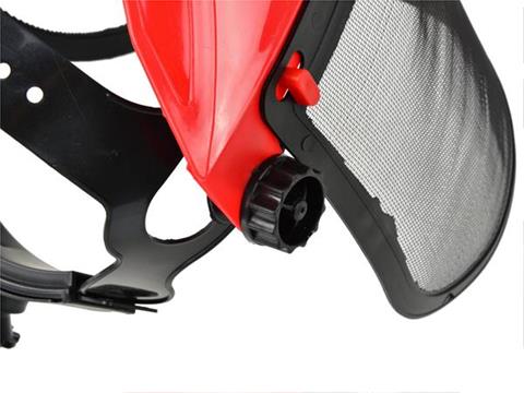 GEKO G81069K Ochranný štít, maska so sieťkou pre kosy, píly ochrana očí 