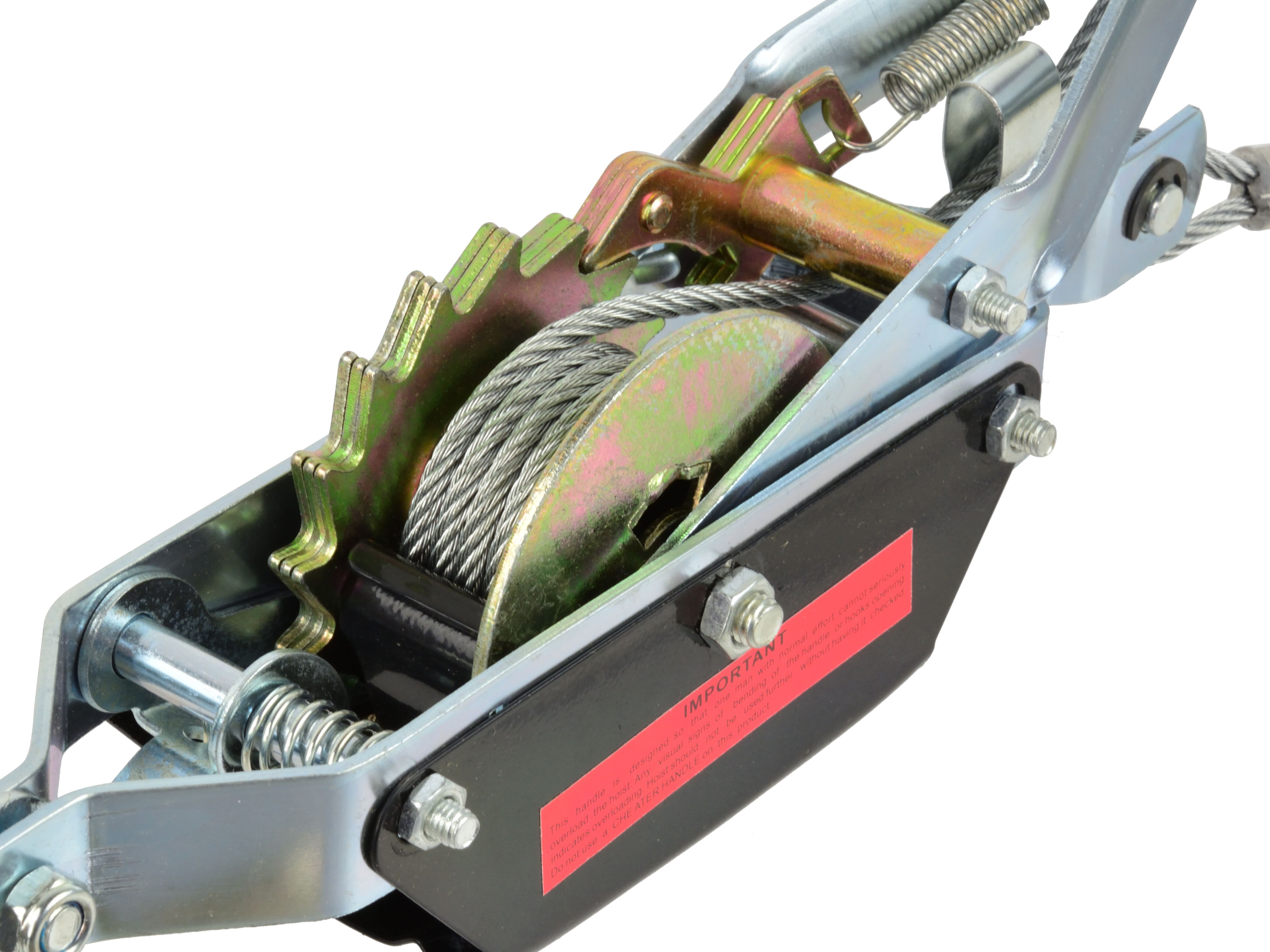 GEKO G01070 Ručný lanový navijak 2000kg 2T zdvihák kladkostroj