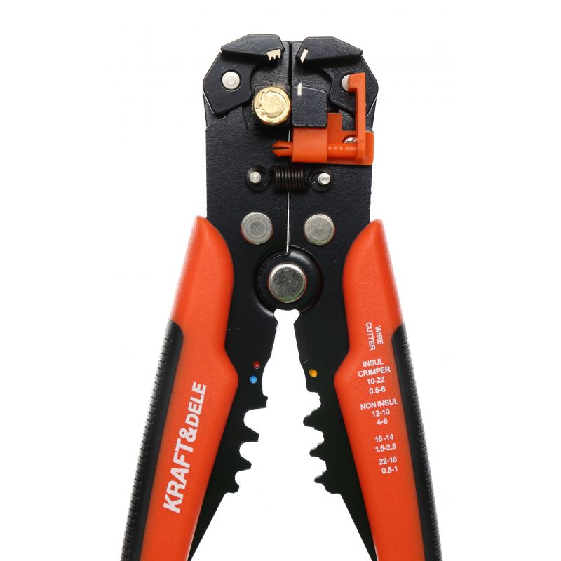 Kraft&Dele KD10535 Kliešte na odizolovanie káblov vodičov sťahovák 0,5 - 6mm