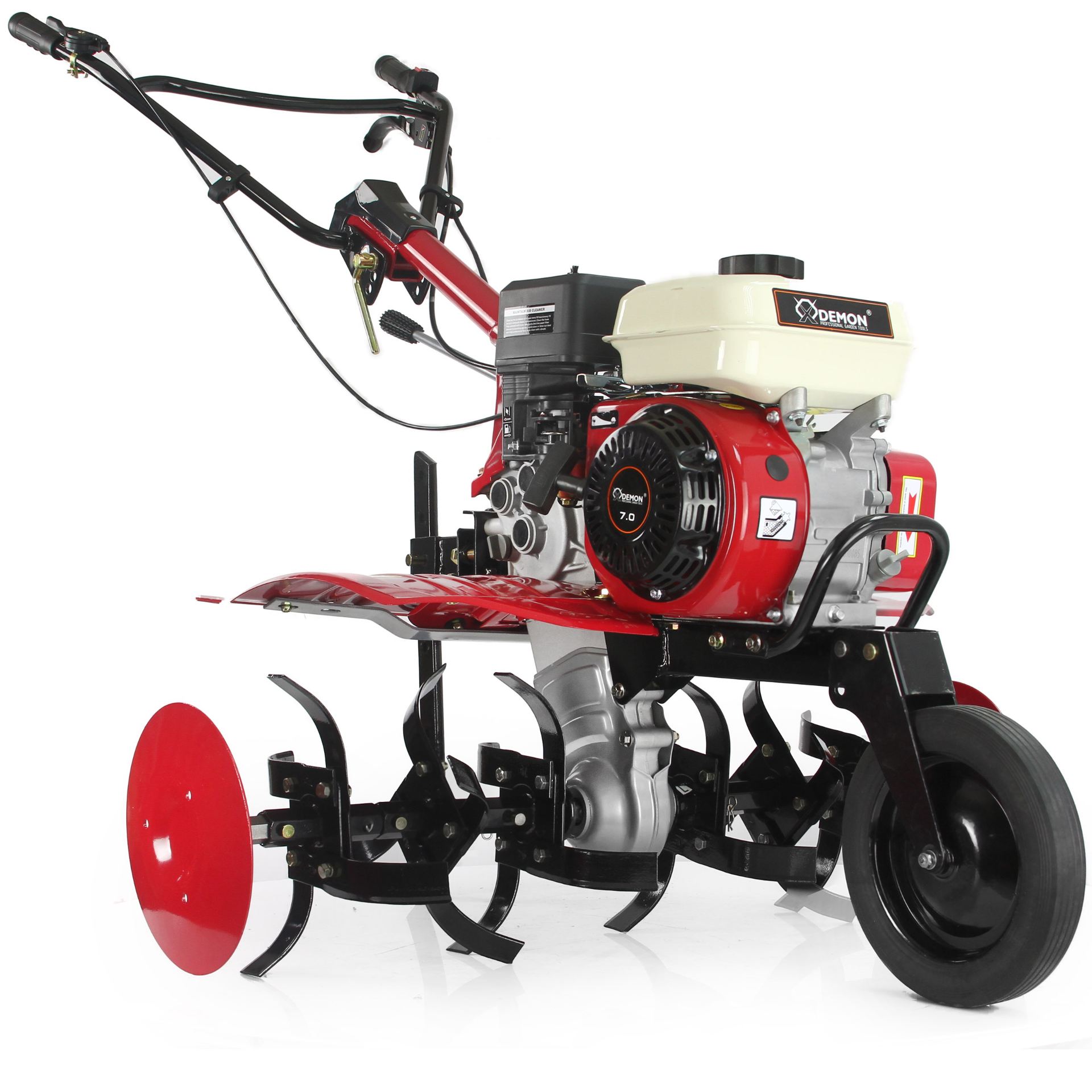MAR-POL M83252 Benzínový kultivátor rotavátor 4kW DEMON 1WG3.8-75FQ-DA 