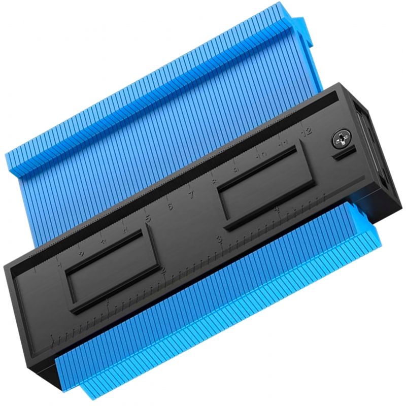KRAFT&DELE KD10387 Univerzálna šablóna na obkreslenie tvarov 125mm