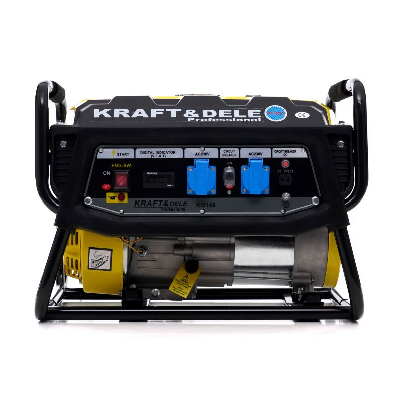 Kraft&Dele KD149 ELEKTROCENTRÁLA GENERÁTOR PRÚDU 3500W LCD