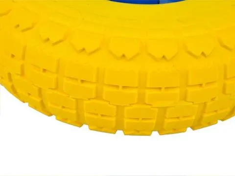 Geko G71026 Gumové koleso do vozíka nenafukovacie PU 3,50-4, naplnené