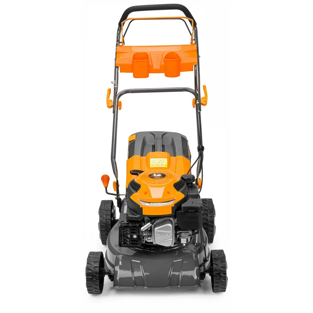 POWERMAT PM-KSS-5S 3700W Kosačka benzínová na trávu, 4 taktná 5 HP s pojazdom