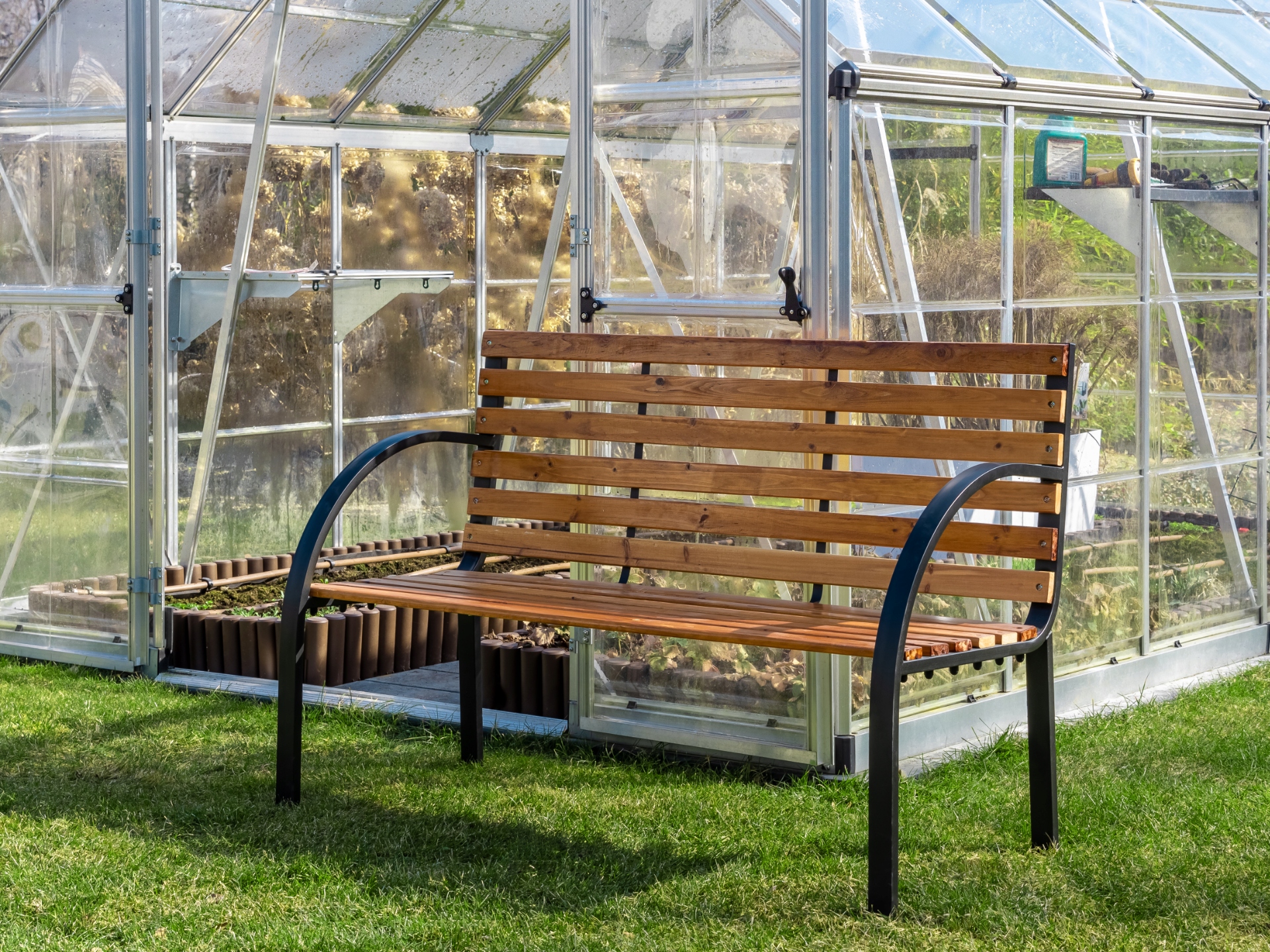 Italform Luca Záhradná / vonkajšia lavička, lavica, drevená 118x82x60 cm