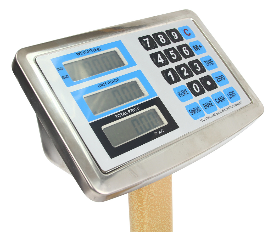 Mar-pol M90163 Mostíková digitálna elektronická váha LCD 60kg 41x34cm