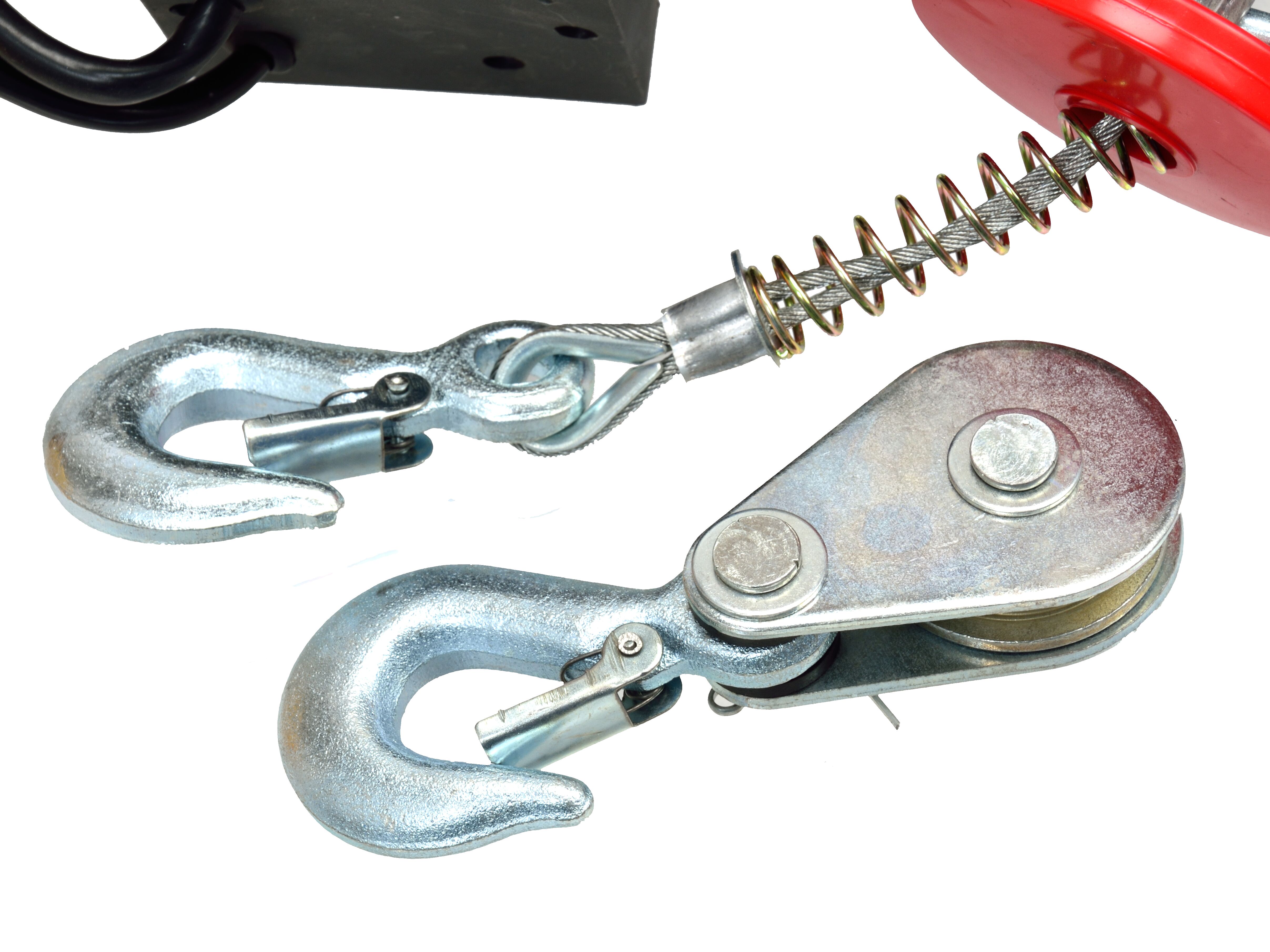 GEKO G01087 600W LANOVÝ ELEKTRICKÝ NAVIJAK kladkostroj ZDVIHÁK 150 / 300kg