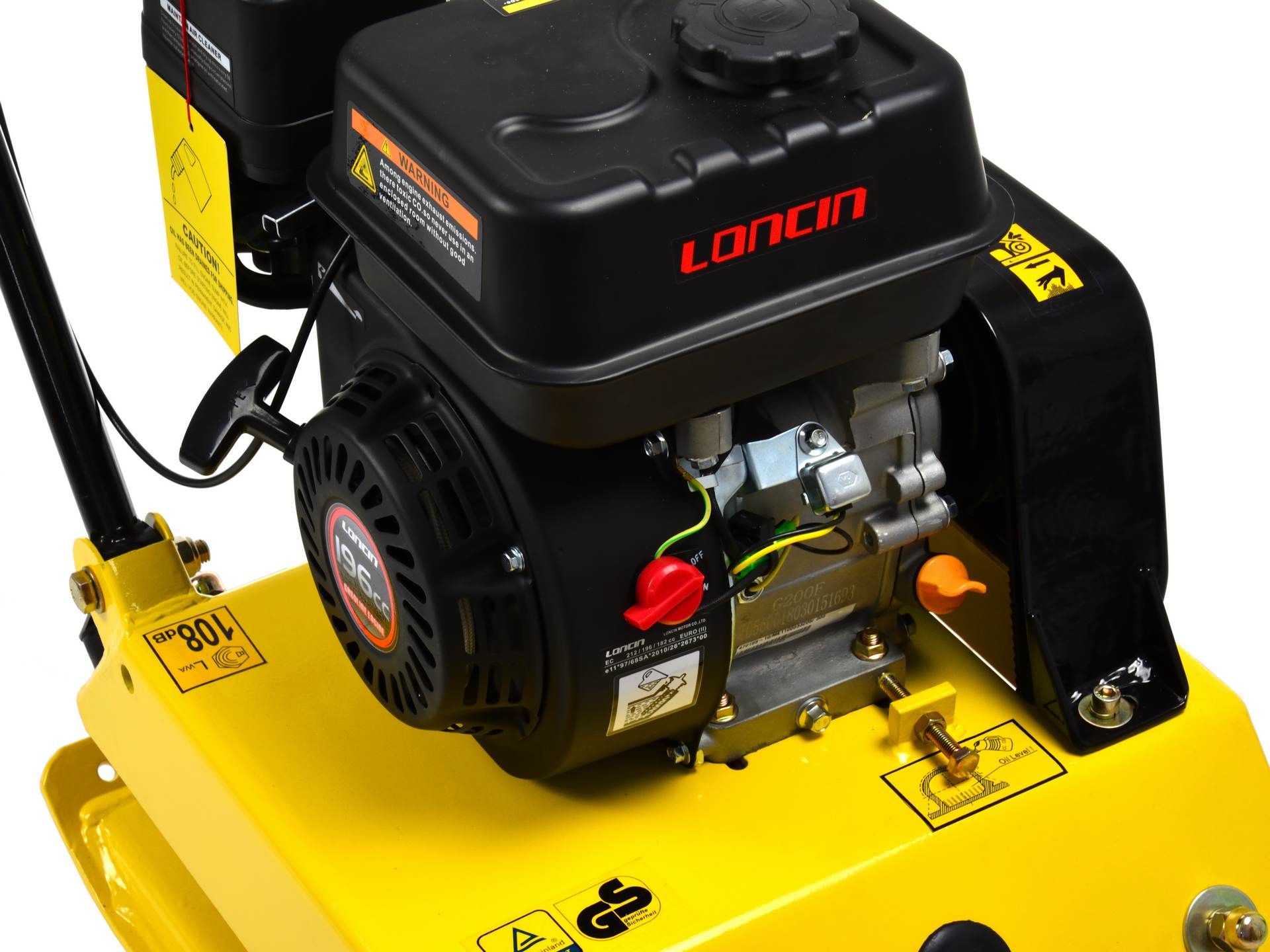 GEKO G80203 VIBRAČNÁ DOSKA Vibrátor 90 kg 15 kN CNP90 Zhutňovač