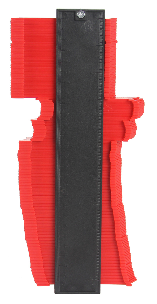 MAR-POL M15265 Univerzálna šablóna na obkreslenie tvarov 260mm 
