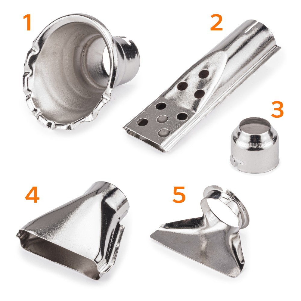 Powermat PM-WPL-2100M Elektrická teplovzdušná pištoľ horák + 5 nástavcov 2000W vypalovačka