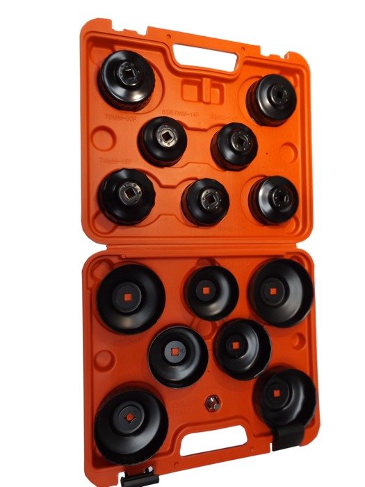 MAGMA 1075A Nástrčné hlavice kľúče na olejový filter výmena filtrov 1/2" 3/8"