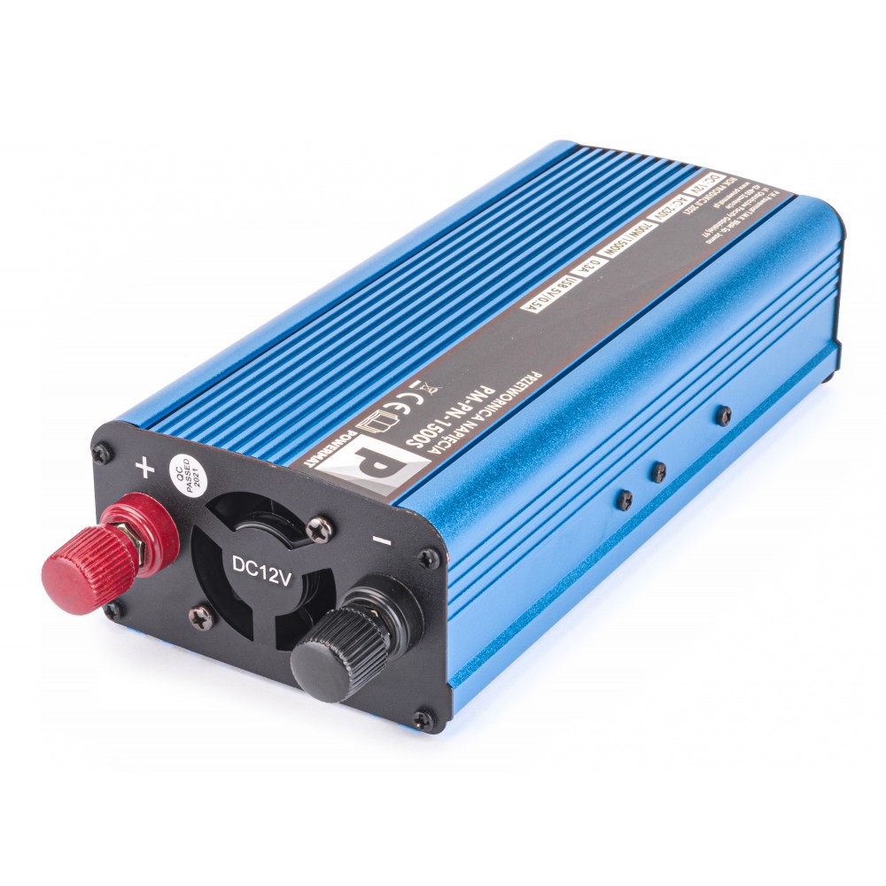 POWERMAT PM-PN-1500S Menič napätia pre vozidlá, autá 12V 1500W