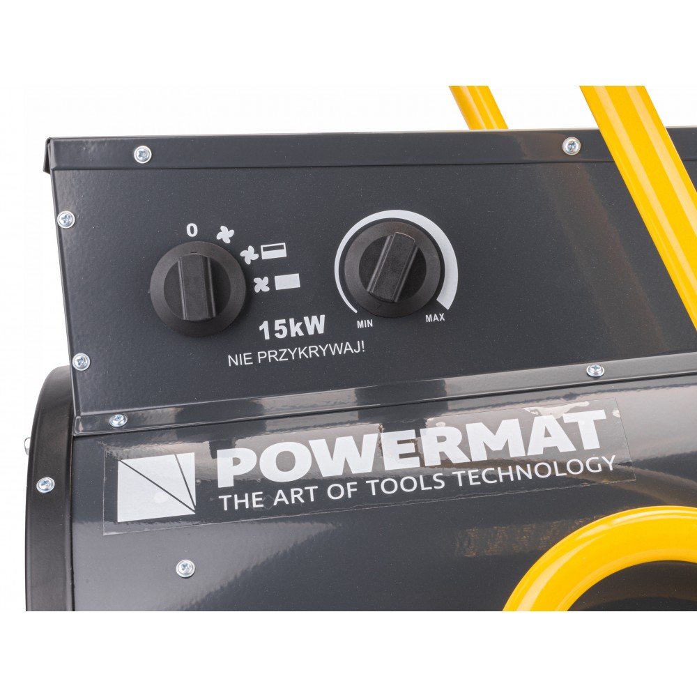 POWERMAT PM-NAG-15EN Elektrický prenosný ohrievač vzduchu 15kW 400V