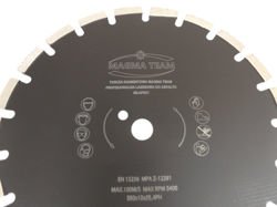 MAGMA MLAP351 Laserový diamantový kotúč na asfalt 350mmx25,4mm