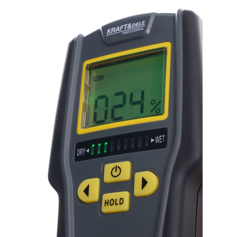 Kraft&Dele KD11406 Digitálny vlhkomer merač vlhkosti materiálov