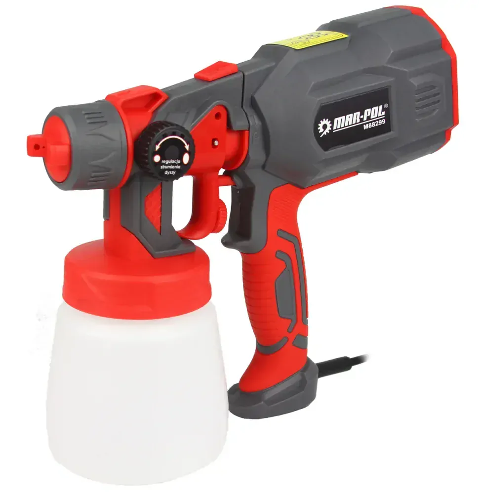 Mar-Pol M88299 RIPPER ELEKTRICKÁ MALIARSKA PIŠTOĽ STRIEKACIA PIŠTOĽ 550W 800ml