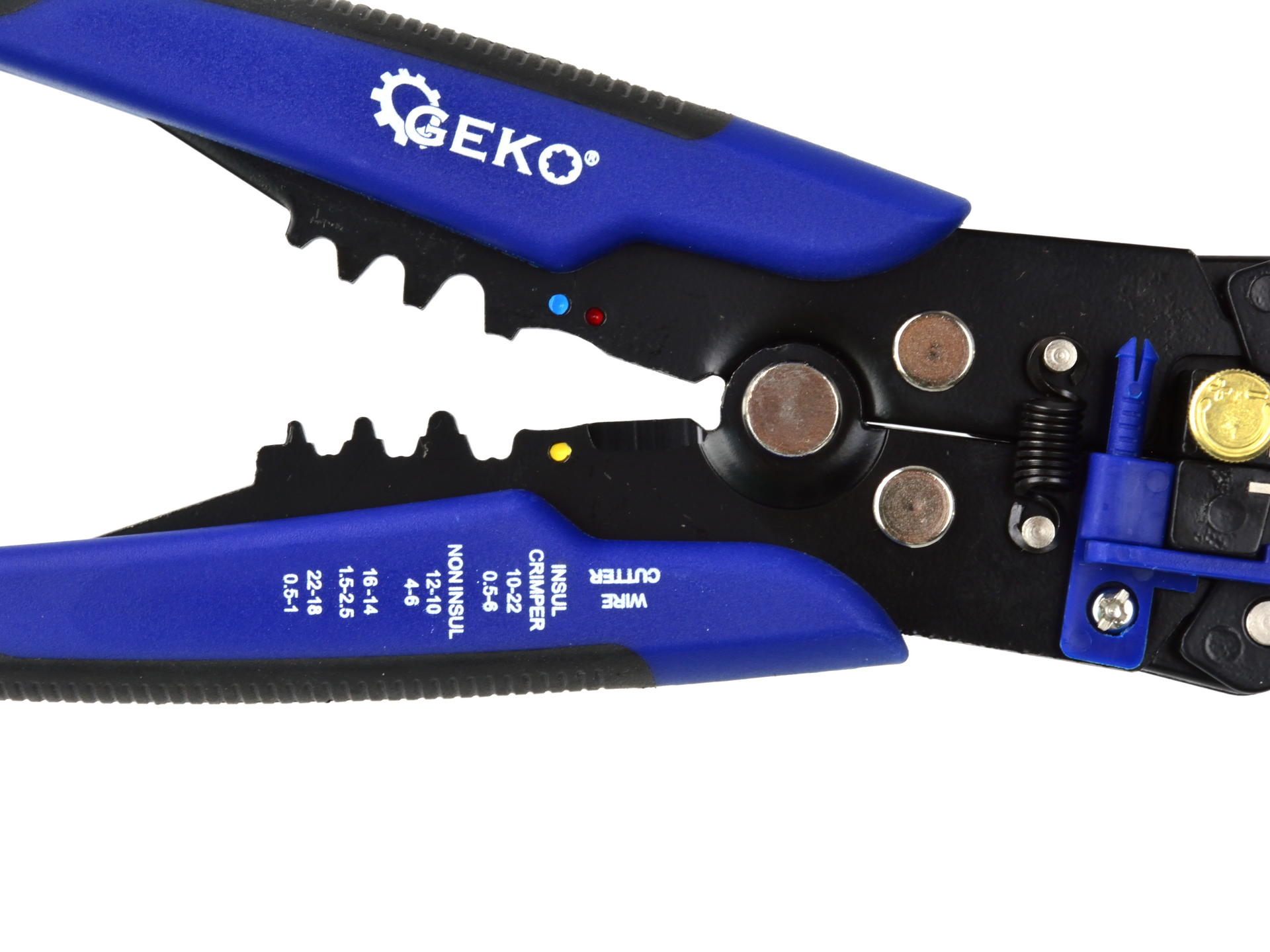 GEKO G01775 Multifunkčné odizolovacie kliešte pre káble a vodiče 0,2 - 6 mm