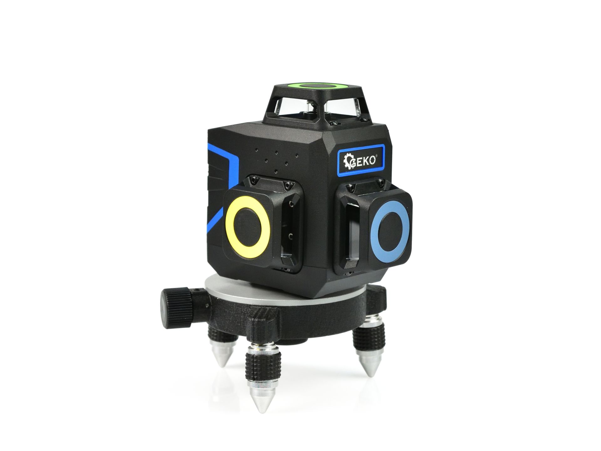 GEKO G03308 Laserova vodováha 3D 360° krížový laser meradlo + puzdro