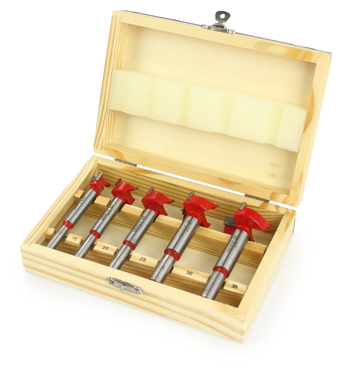 MAR-POL M22410 Vrtáky do dreva sukovníky 5ks 15-35mm