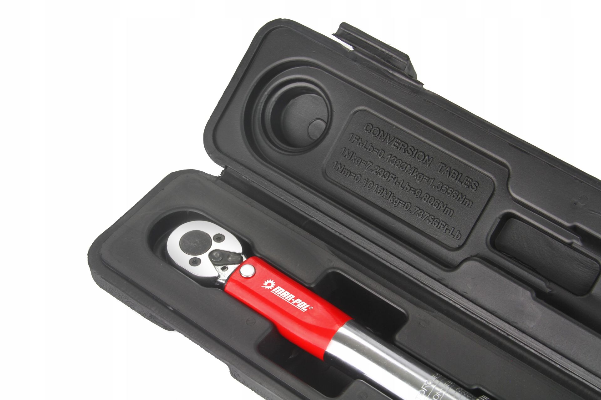 MAR-POL M53583 DYNAMOMETRICKÝ MOMENTOVÝ KĽÚČ 1/4" 5 - 25 Nm / Profi 