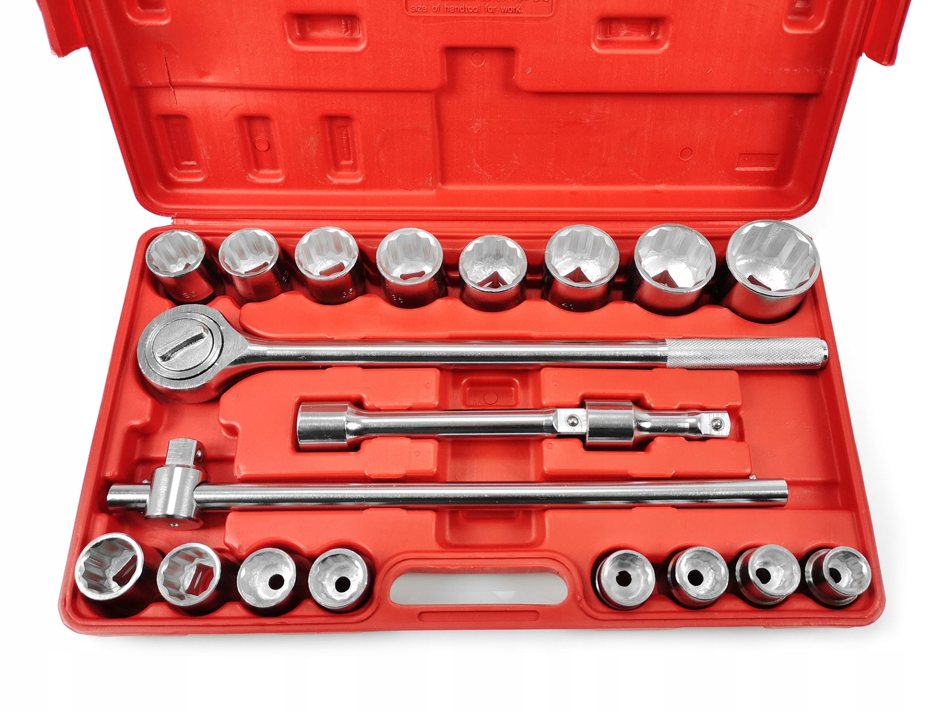 MAR-POL M58253 Nástrčné kľúče 3/4" 19-50 mm 21ks