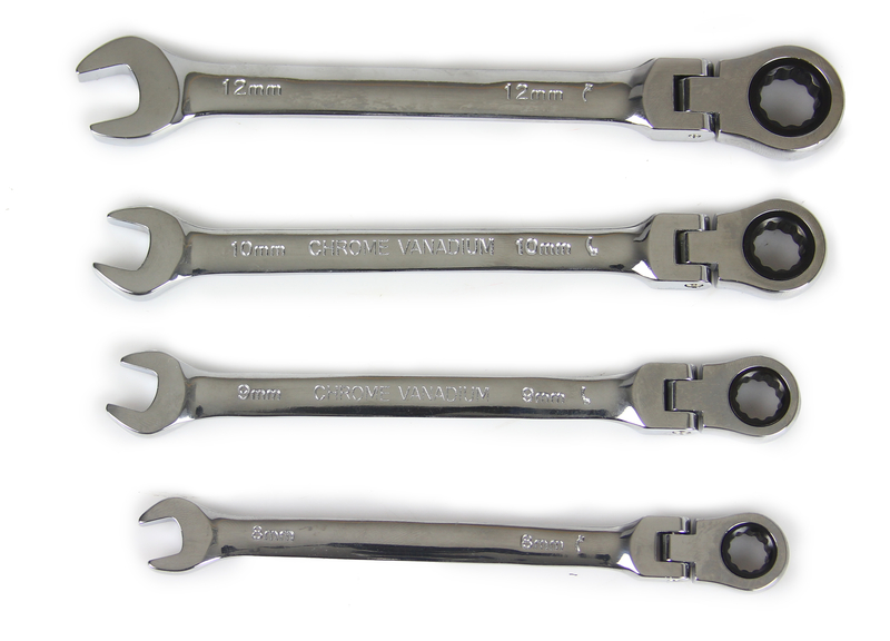 MAR-POL M58611 Ráčnové kombinované kľúče 22 ks kĺbové 6-32mm