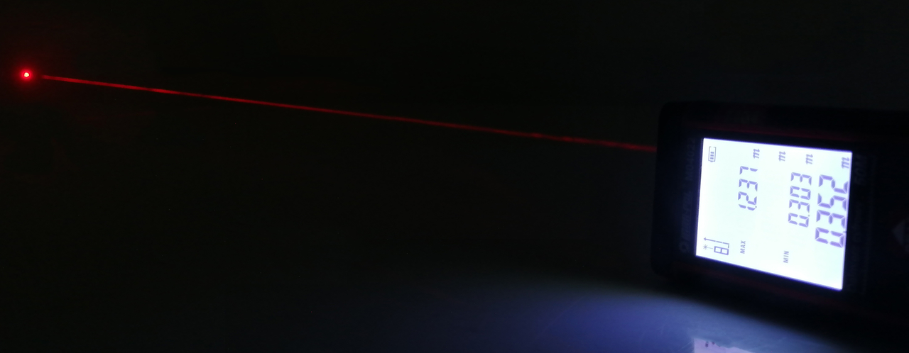 MAR-POL M04022 Digitálny laserový merač vzdialenosti 50M
