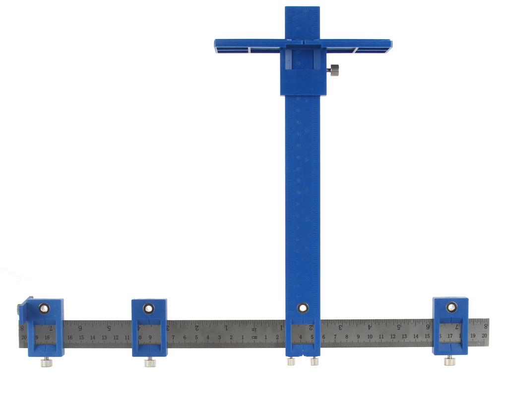 MAR-POL M15260 Tesárska šablóna na vytyčovanie otvorov 25 cm 
