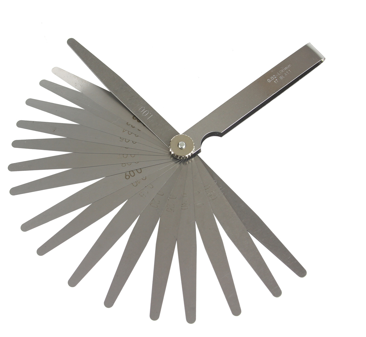 MAR-POL M15248 Merací nástroj na meranie hrúbky medzery Škárové mierky 0,02-1mm