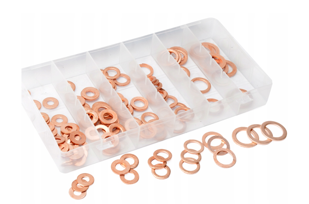 MAR-POL M66455 Medené podložky 110ks sada