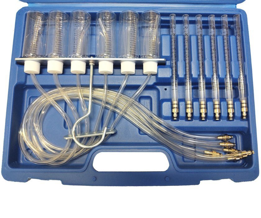 MAGMA 1074A Diagnostický tester vstrekovačov diesel s adaptérmi 31ks