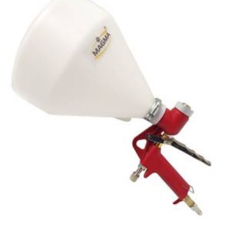 MAGMA 001D Vzduchová pištoľ na omietku, maľovanie omietania, tryska