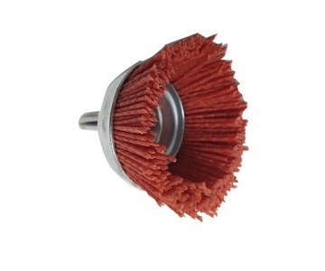MAGMA 75mm T6mm  Nylonová kefa kotúč do vŕtačky s úchytom 75mm T6mm