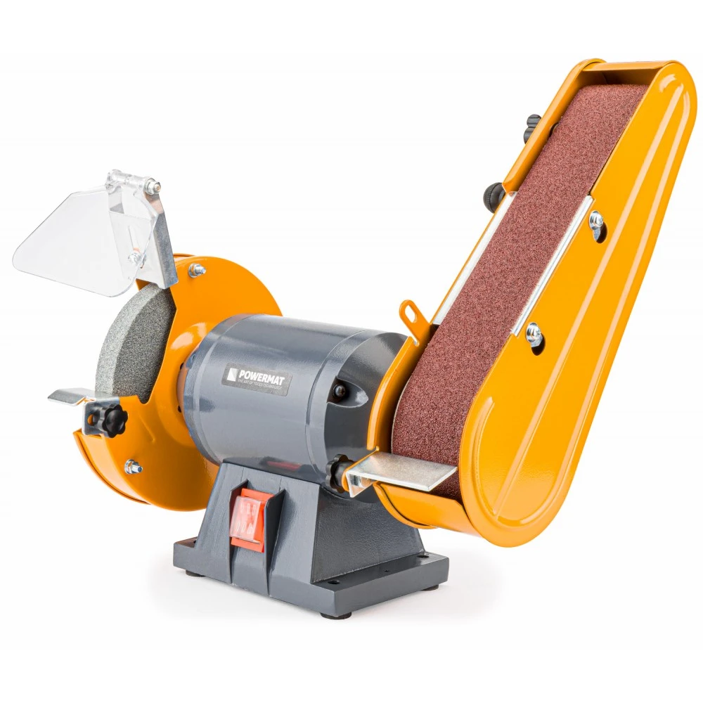 POWERMAT PM-SS-1850M-2W1 1850W Elektrická stolová brúska pasová kotúčová