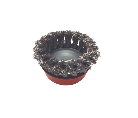 MAGMA Drôtená kefa drôtik, pletený čelný drôt 65mm M14