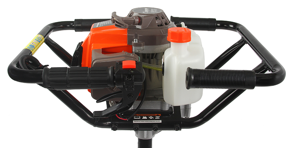 MAR-POL M84012 Benzínový motorový zemný pôdny vrták 68cm3 2,2kW