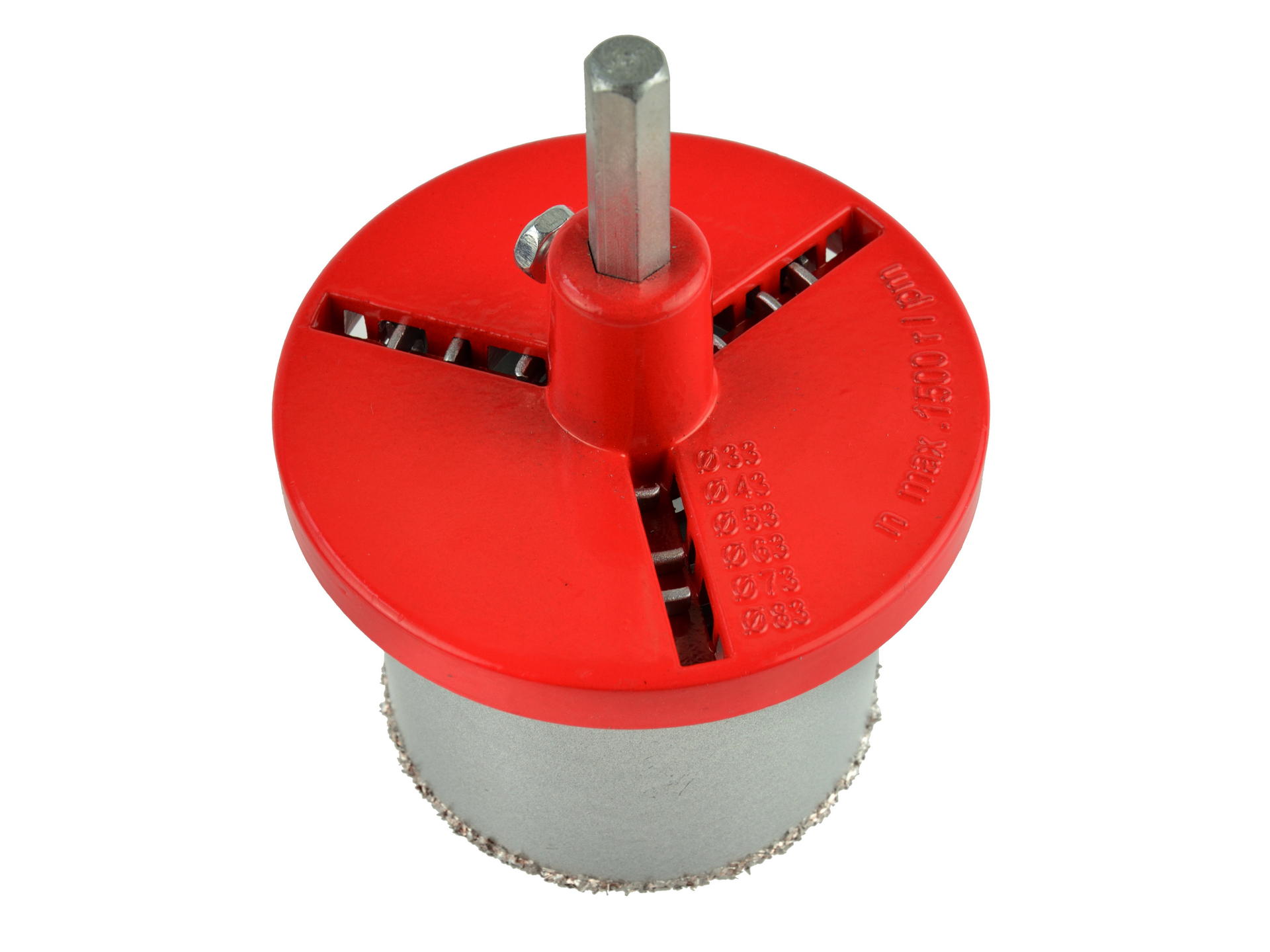 GEKO K00070 Wolframové korunkové vrtáky 33-73mm 4ks